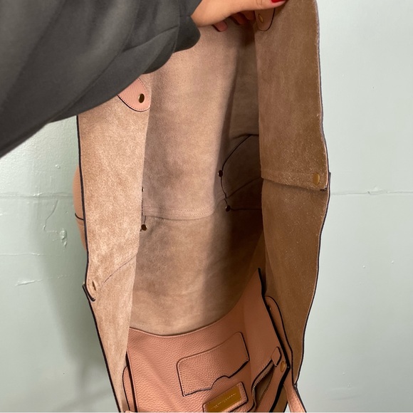 Annabel Ingall Corra Pink Pebbled Isabella Tote Bag Purse - Picture 6 of 6